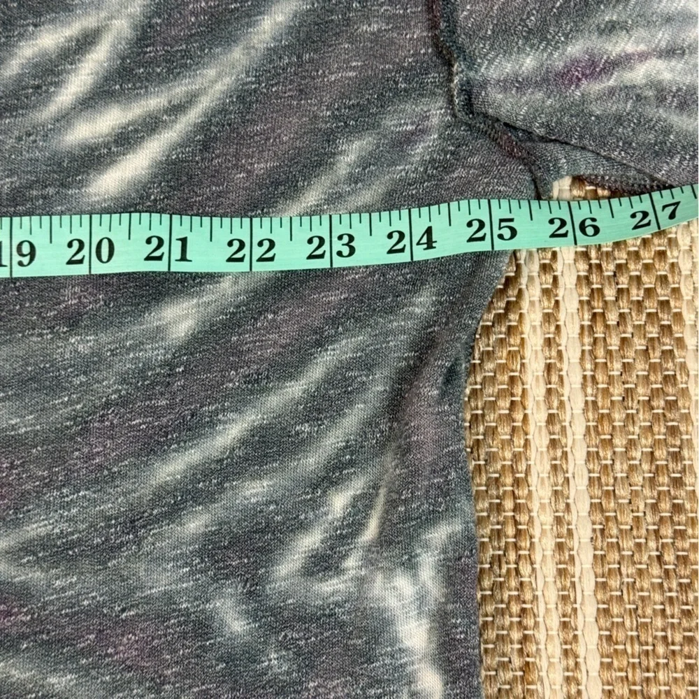 Free People Best‎ Catch Tie Dye Long Sleeve Top Size Medium Women